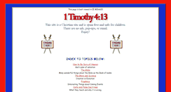 Desktop Screenshot of 1timothy4-13.com